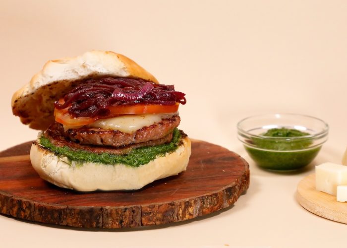 burger di vitello piemontese