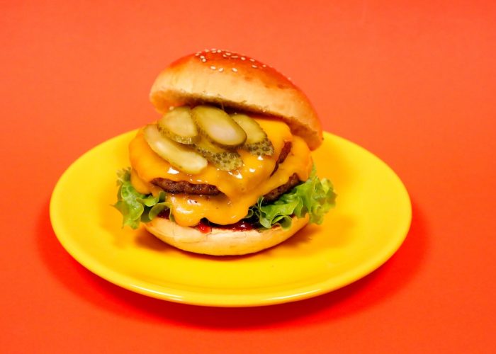 cheeseburger di vitello