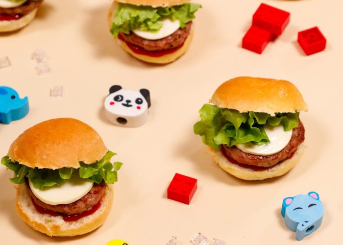 mini burger per bambini